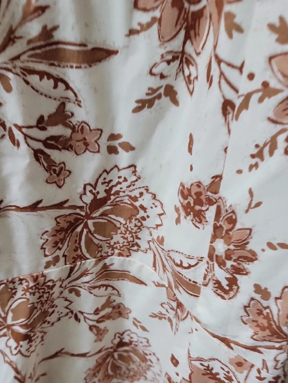 Abercrombie & Fitch Floral Maxi Dress Puff Sleeve Cottage Boho Hippie